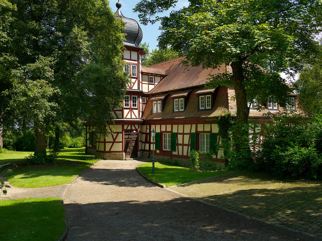 Old gate guest house, Schlosshotel, Tyrol, Austria