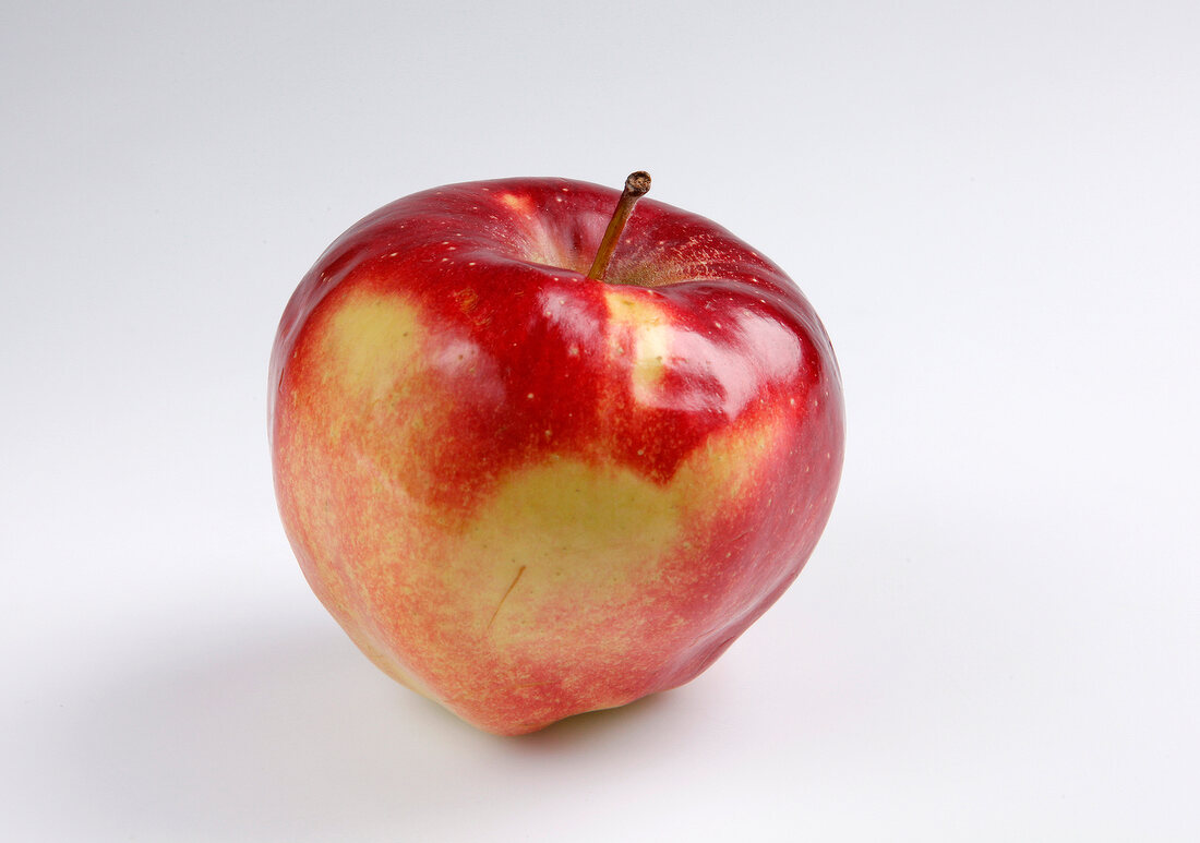 Apple on white background