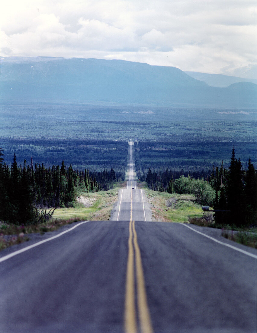 Glenn-Highway, Zentral-Alaska 