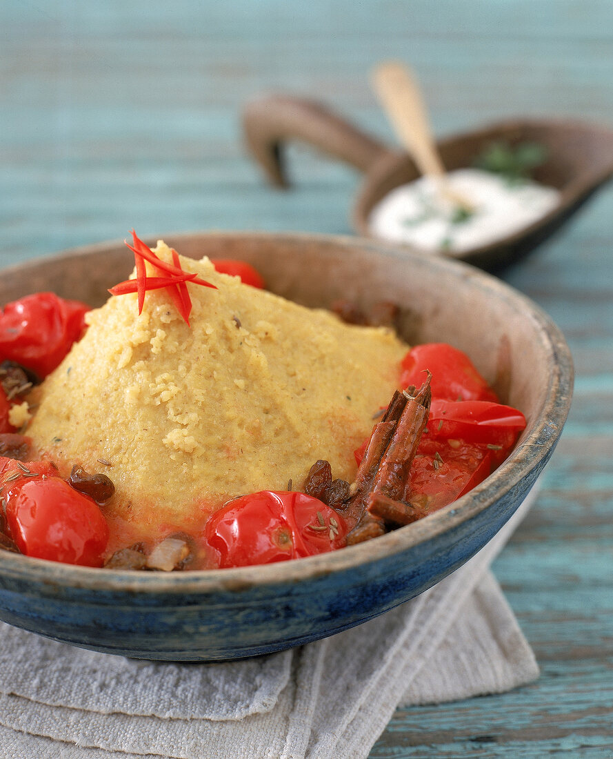 Marrokanisches Tomaten-Couscous 