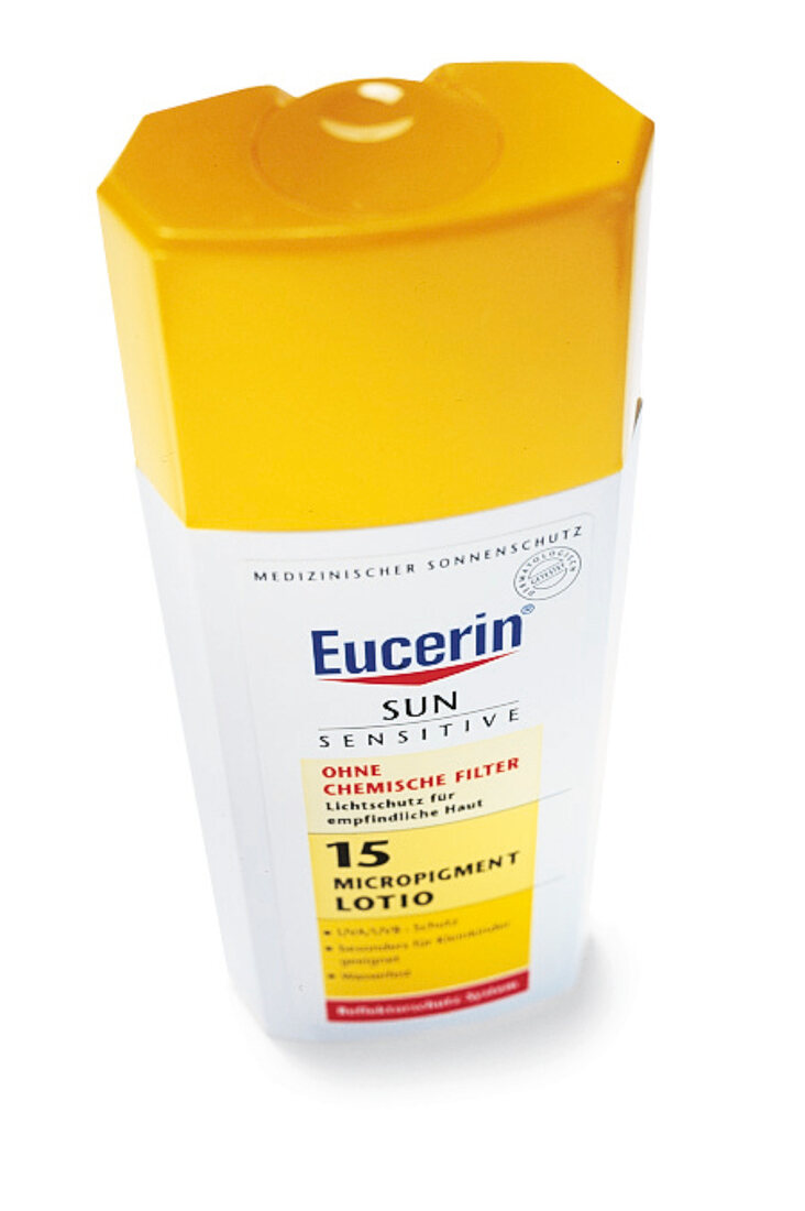 Sonnenmilch von Eucerin mit MikroMineral-Pigmenten,LSF 15