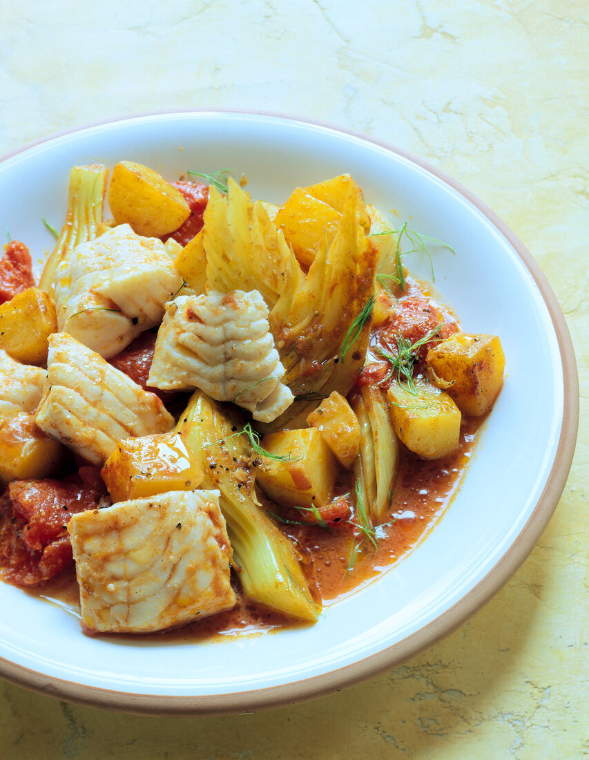 Fisch-Curry mit Fenchel 
