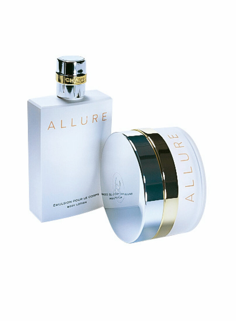 Chanel "Allure", Duft und Creme 