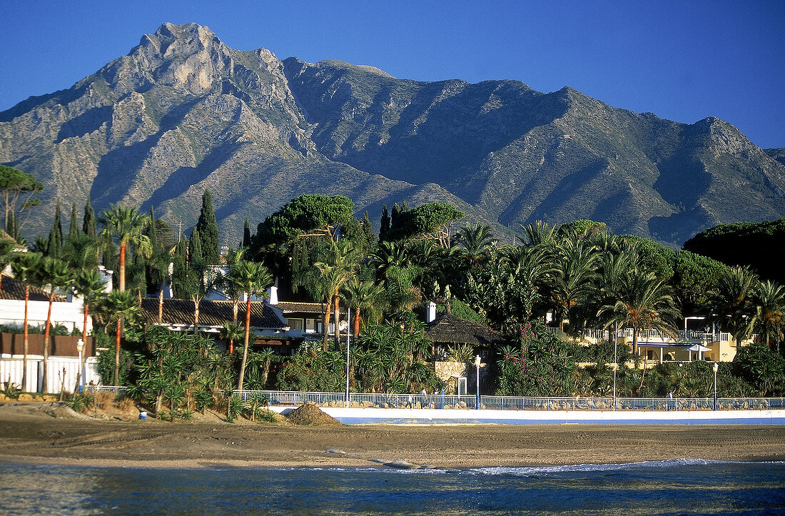 La Concha der Hausberg von Marbella Costa del Sol