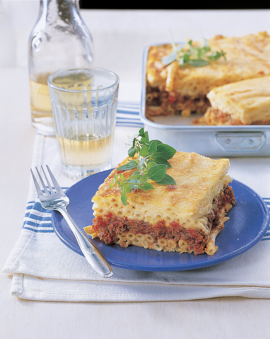 Griechischer Nudelauflauf: Pastitsio 