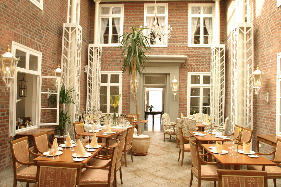 Ambiente Restaurant im Landhotel de Weimar in Ludwigslust-Hotel