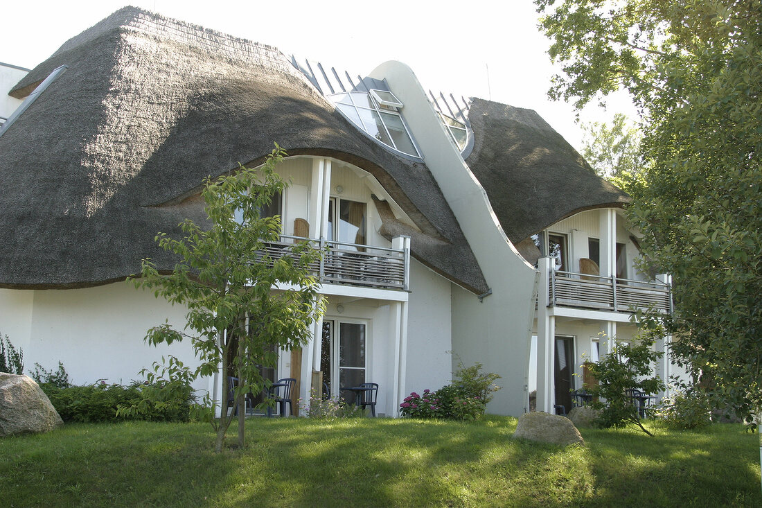 Solthus am See Hotel im Ostseebad Baabe auf Rügen Ruegen aussen