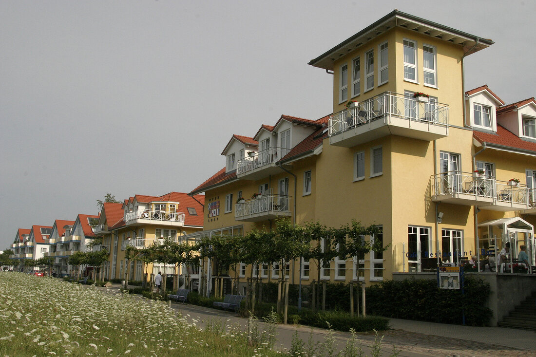 Meerlust Hotel in Zingst am Darß Darss aussen