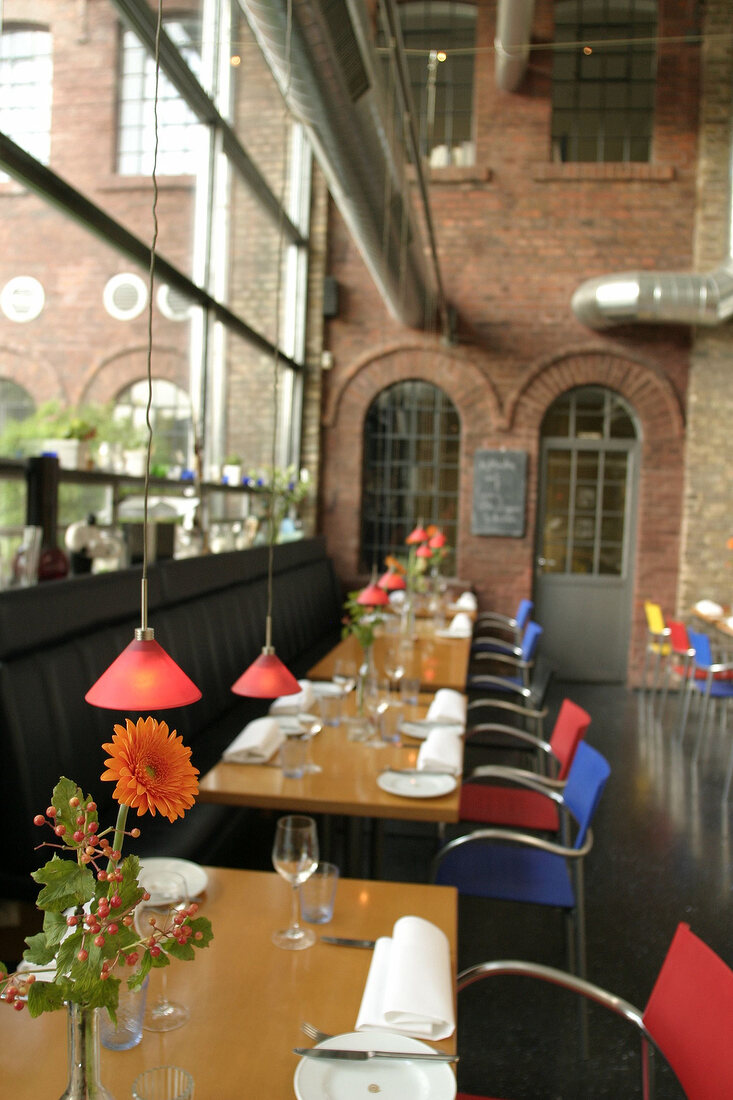 Medium kleine rote Hängelampen Haengelampen Restaurant in Gütersloh