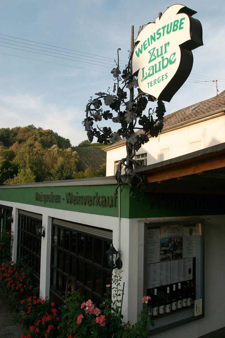 Peter Terges Weingut mit Weinstube in Trier Rheinland-Pfalz Deutschland