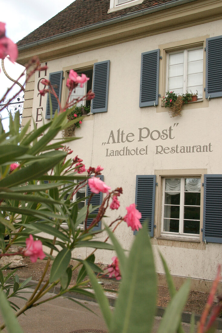 Alte Post Hotel mit Restaurant in Müllheim Muellheim Baden Württemberg