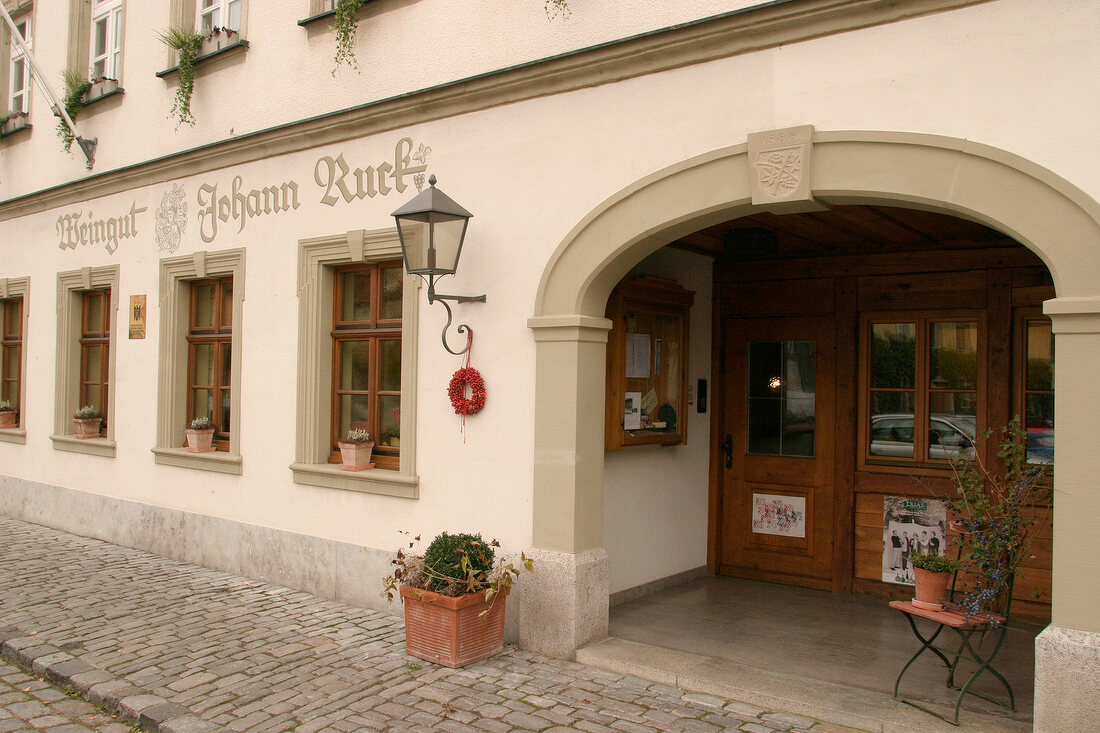 Johann Ruck Weingut in Iphofen Bayern Deutschland