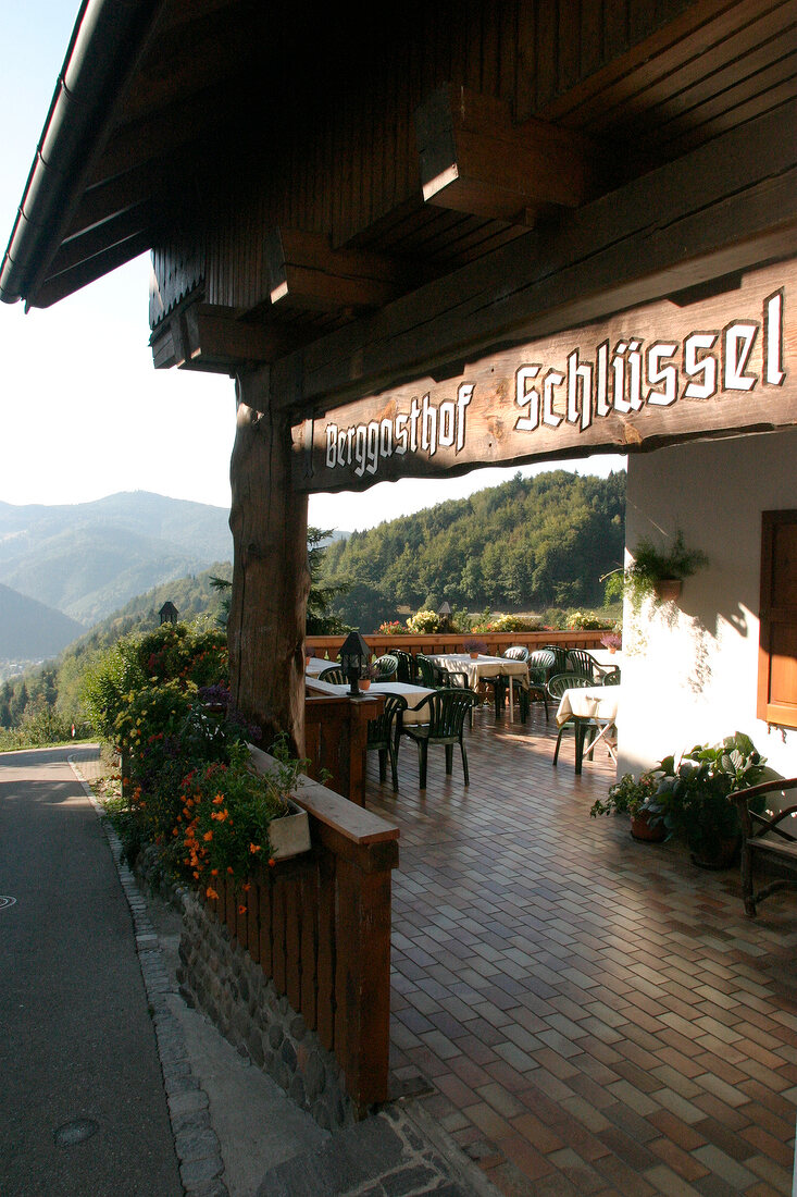 Schlüssel Schluessel Terrasse