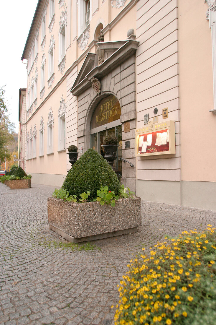 Rebstock Hotel mit Restaurant in Würzburg Wuerzburg Bayern