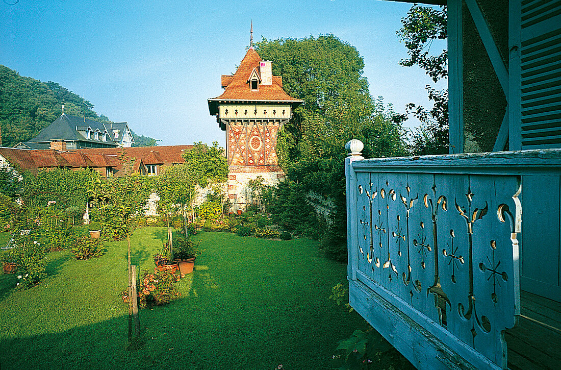 Hotel "La Ferme Saint-Simeon" in Honfleur.