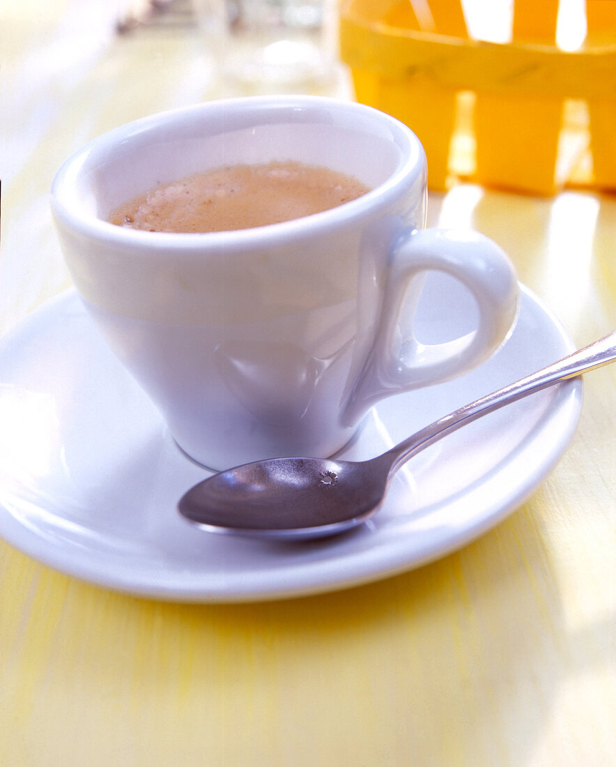 Cup of espresso for capri diet
