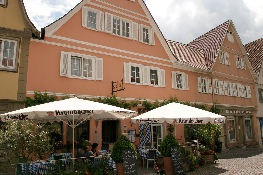 Friedrich von Schiller Restaurant Gaststätte Gaststaette im Hotel Zum Schiller in Bietigheim-Bissingen