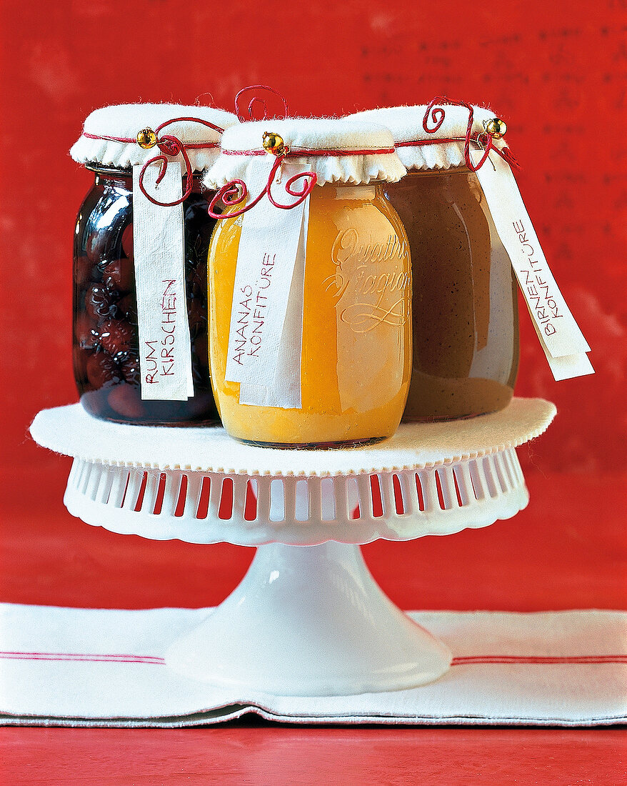 Weihnachtsgeschenk, Marmelade, Konfitüre aus div. Früchten Homemade