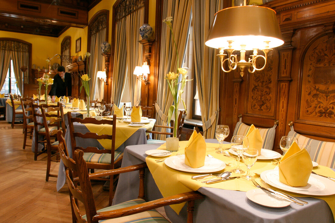 Die Kurfürstenstube Restaurant im Hotel Der Europäische Hof in Heidelberg