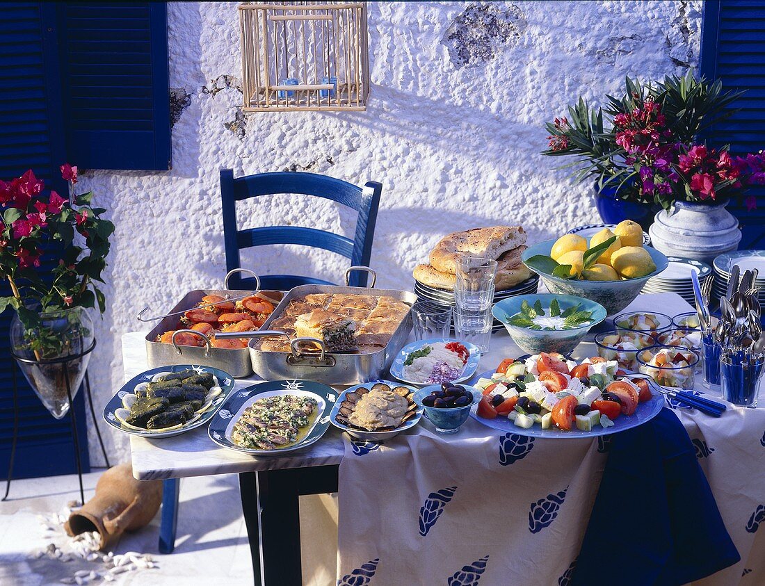 Greek Buffet  Greek Buffet