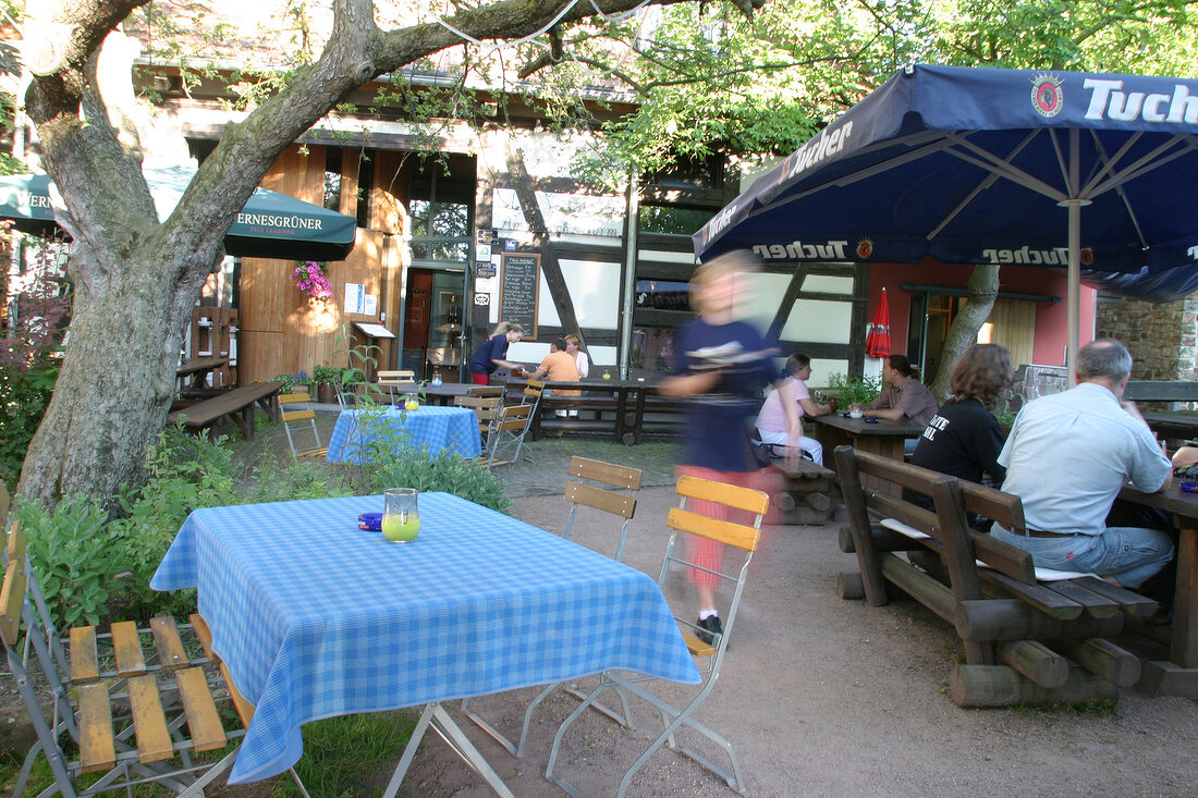 ohne MCB Gasthaus am Storchenturm Restaurant Gaststätte Gaststaette in Eisenach