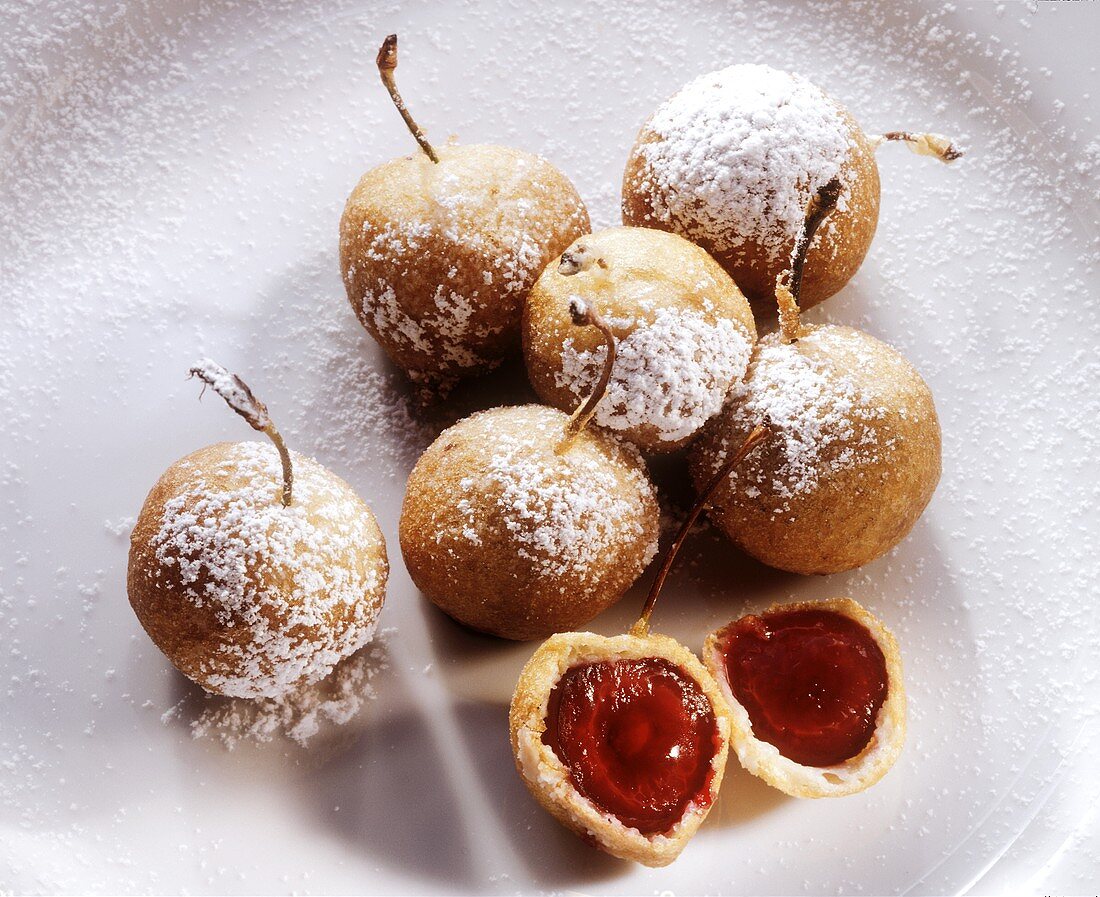 Deep-fried Cherries