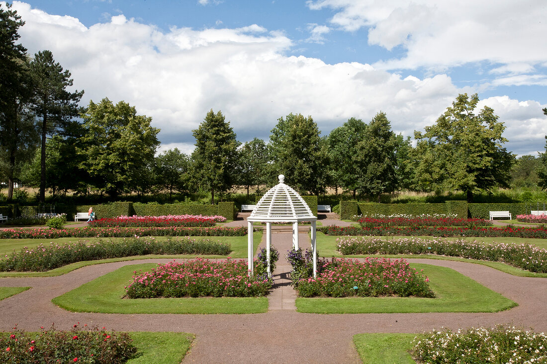 Gräflicher Park Bad Driburg, Teutoburger Wald, Ostwestfalen-Lippe