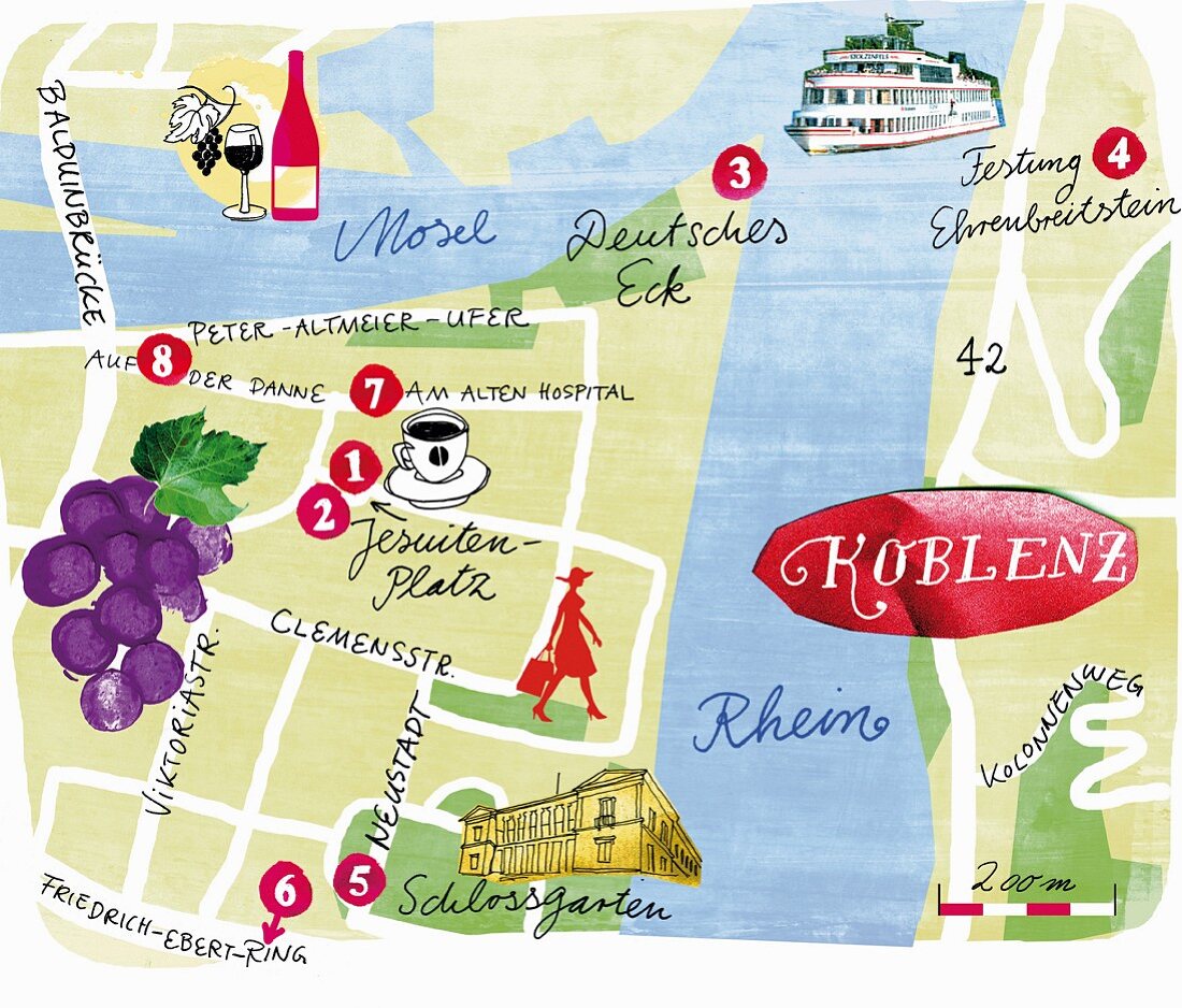 koblenz tourist map pdf