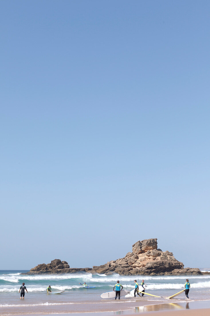 Portugal, Algarve, Praia da Cordoama, südlich von Vila do Bispo