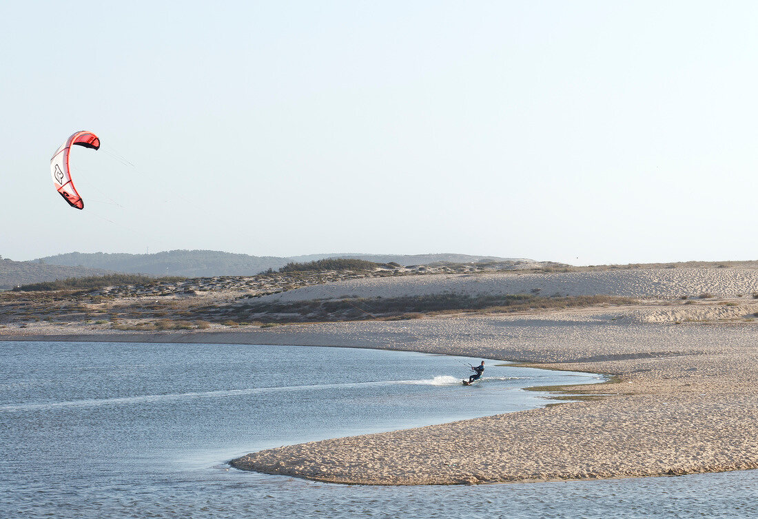 Portugal, Algarve, Alentejo, Lagoa de Santo Andre