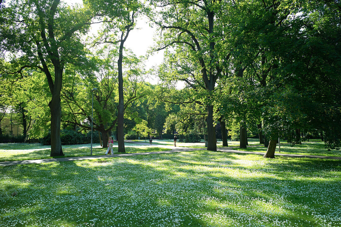 Lettland, Riga, Esplanadel, Park