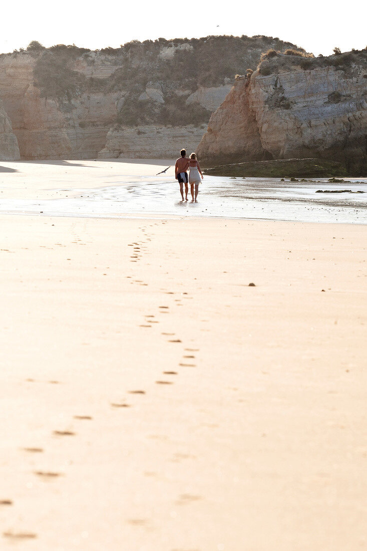 Portugal, Algarve, Portimao, Praia do Vau