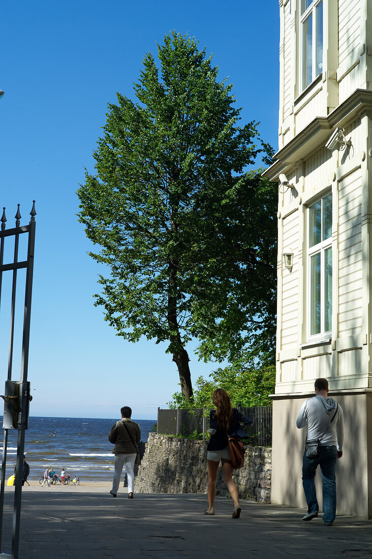 Lettland, Riga, Haus, aussen
