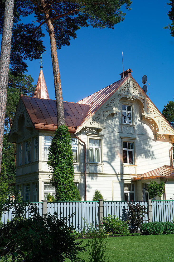 Lettland, Riga, Haus, aussen