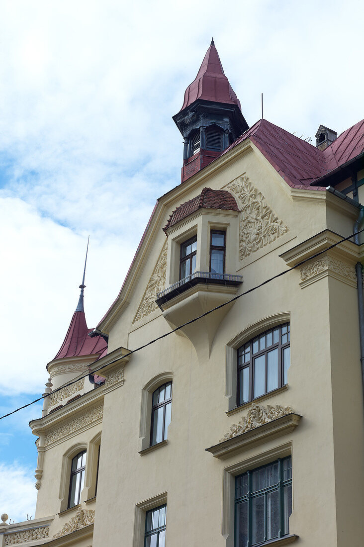 Lettland, Riga, Jugendstil, Haus, Fassade