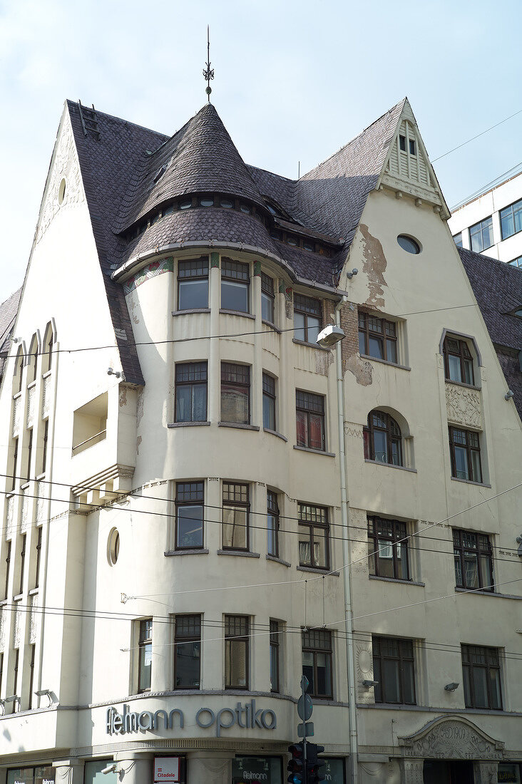 Lettland, Riga, Jugendstil, Haus, Fassade