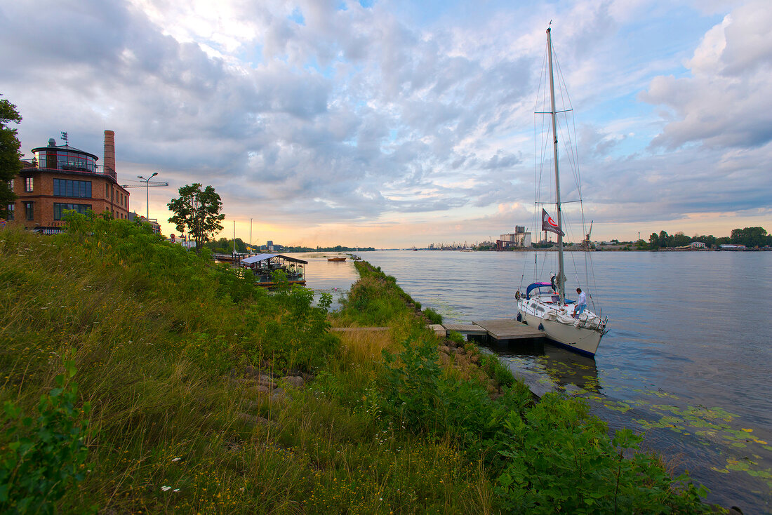 Lettland, Riga, Kipsala