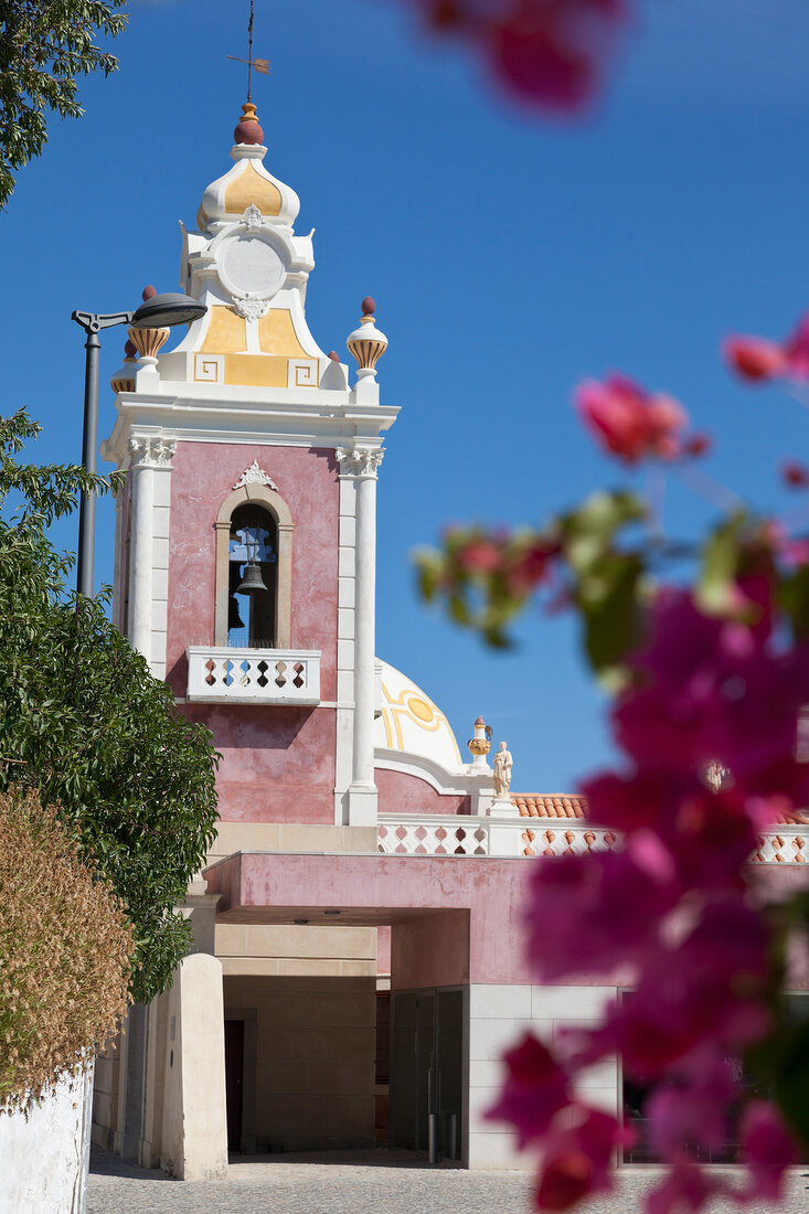 Portugal, Algarve, Restaurirter Palácio de Estoi, Nordportal