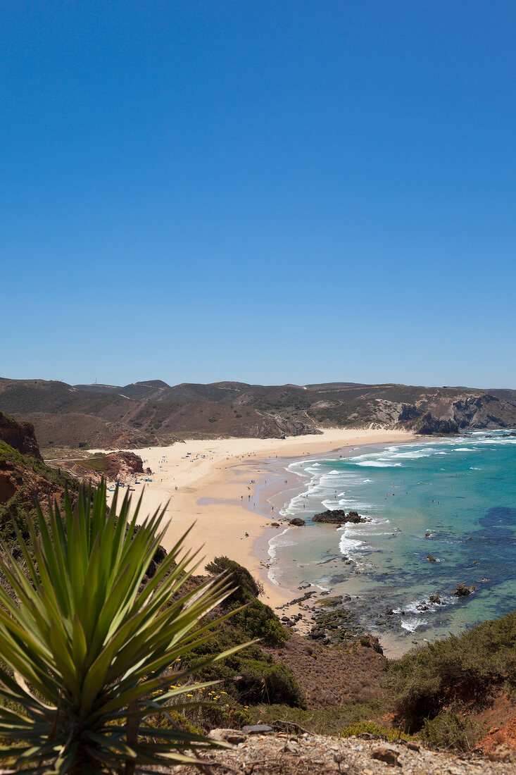 Portugal, Algarve, Strand Amado bei Carrapateira