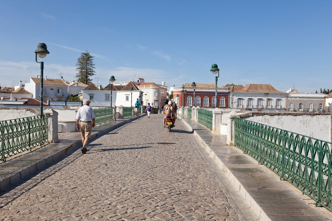 Portugal, Algarve, Brücke Ponte Velha, Tavira