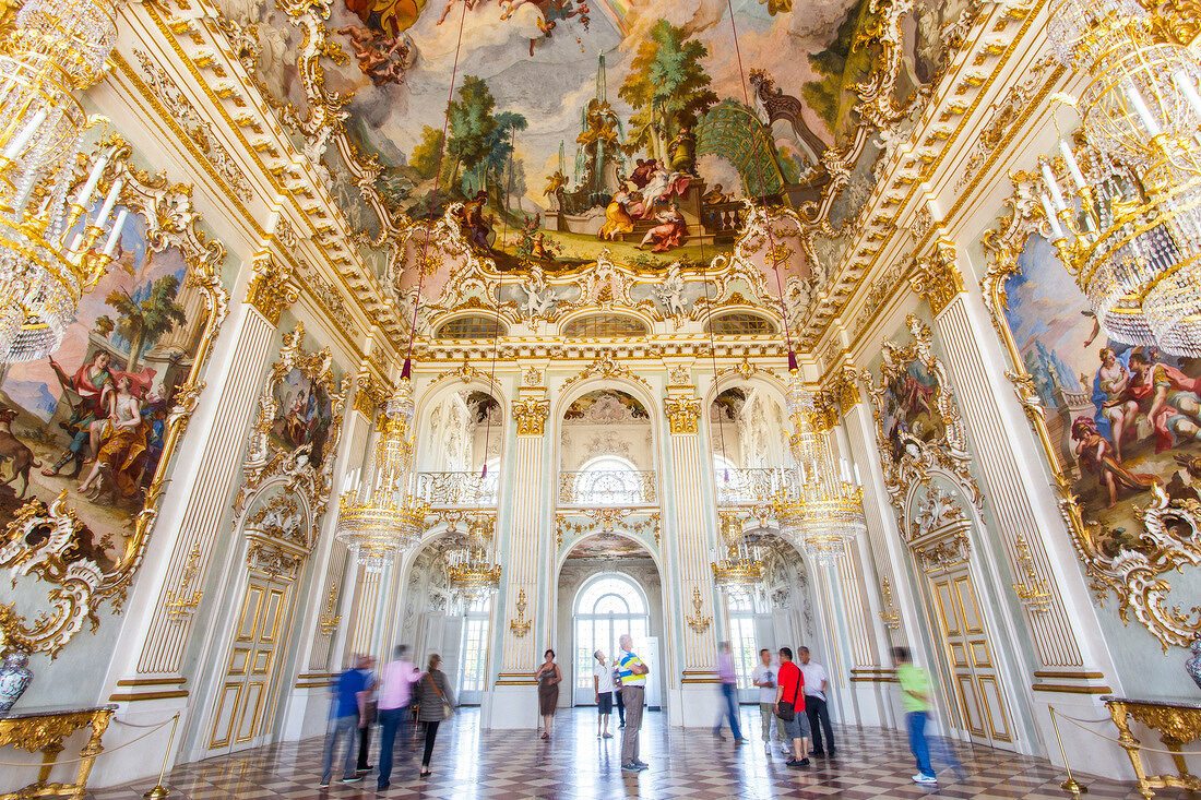 Deutschland, München, Schloss Nymphenburg, Festsaal