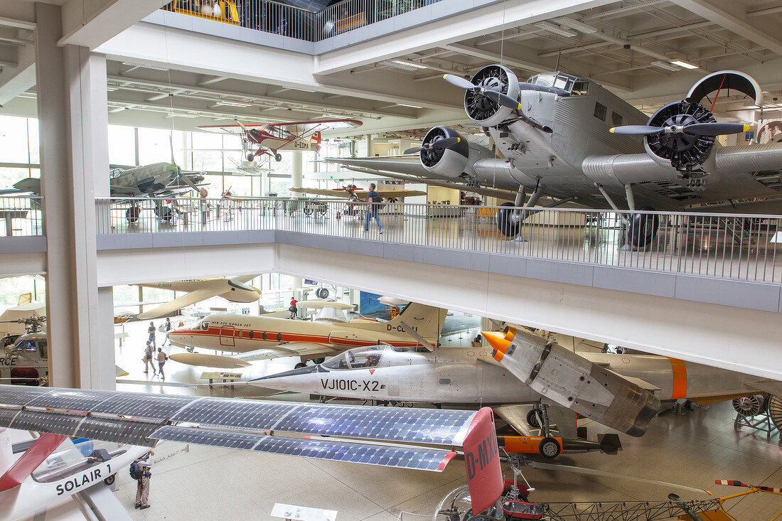 Deutschland, München, Deutsches Museum. Abteilung Luftfahrt.