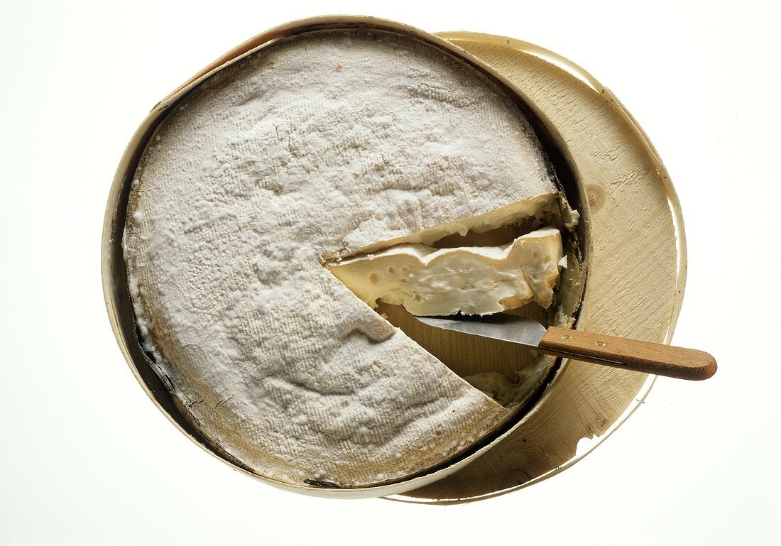 Vacherin Cheese in Packaged; Sliced