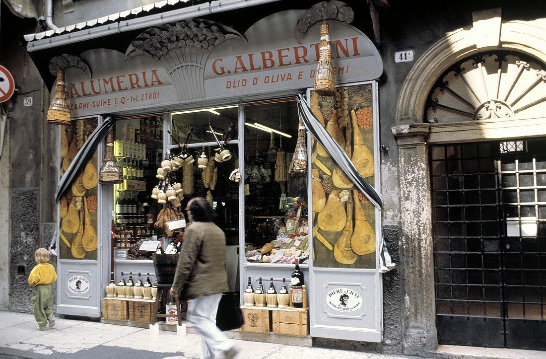 Small Grocery Store in Italy