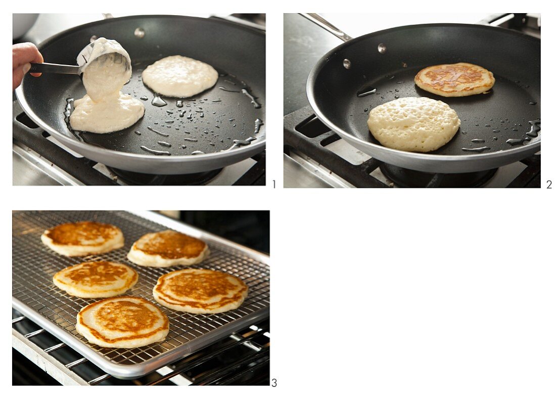 Pancakes zubereiten