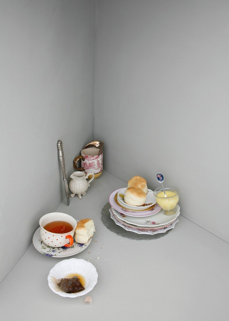 Symbolbild für die englische Küche mit Scones & Tee