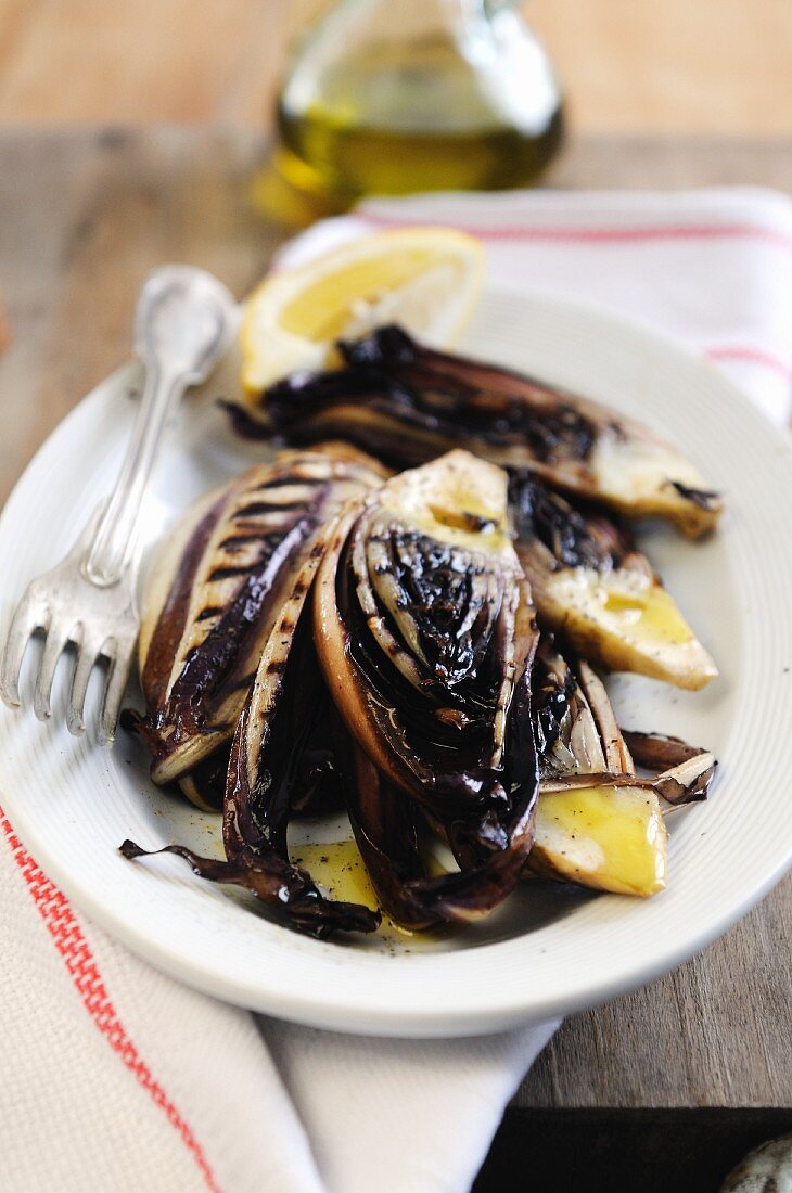 Grilled radicchio di Treviso