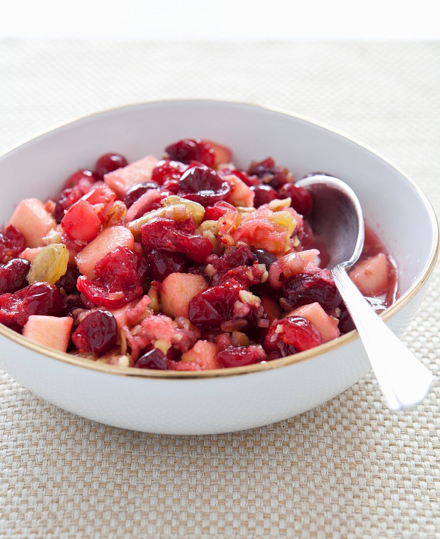 Fresh Cranberry Waldorf Salad