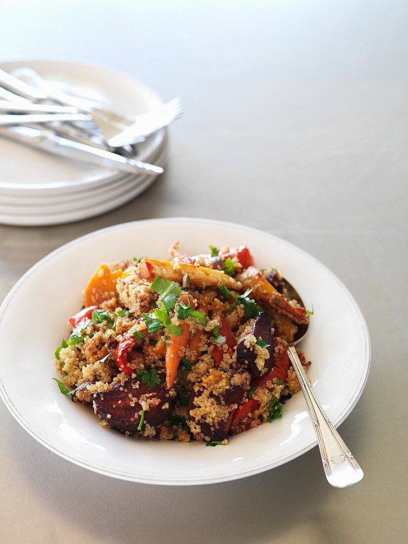 Quinoa with vegetables