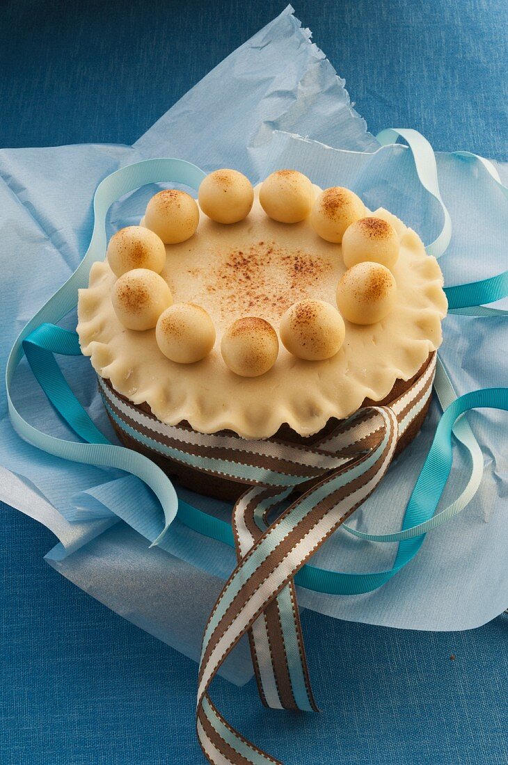 Simnel cake (British Easter cake)